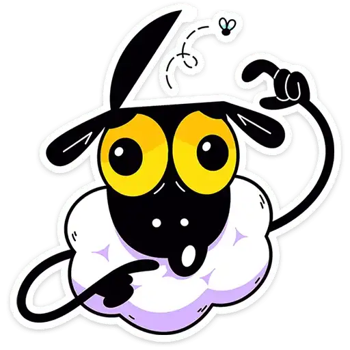 Sticker 🐏