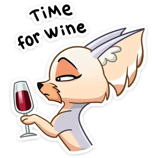 Sticker 🍷