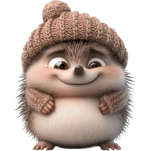 Милый ёж preview