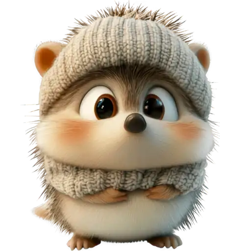 Милый ёж preview