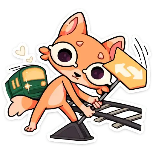 Sticker 🚉