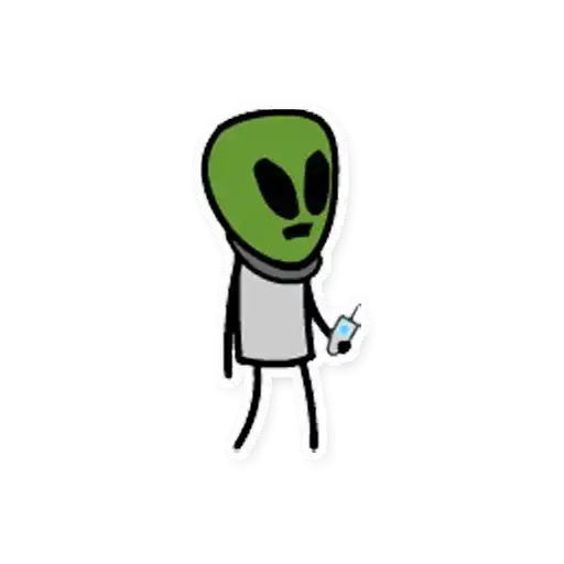 Sticker 👽