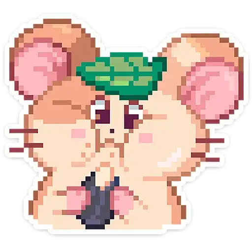 Sticker 🐹