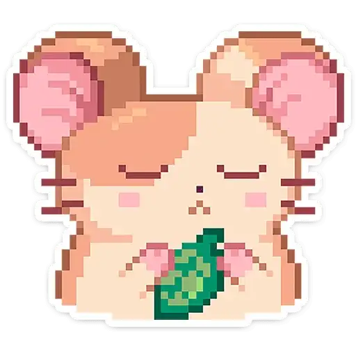 Sticker 🐹