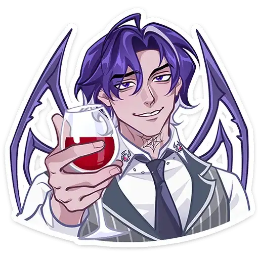 Sticker 🍷