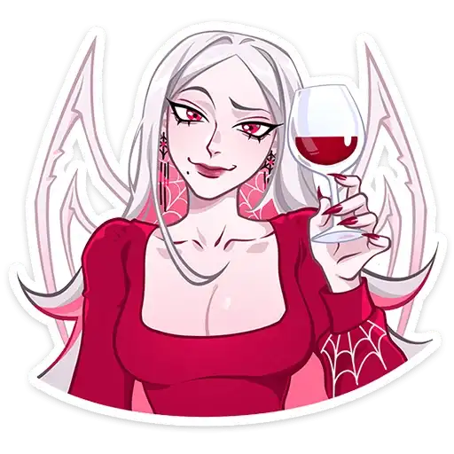 Sticker 🍷