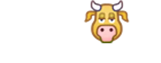 Sticker 🐮