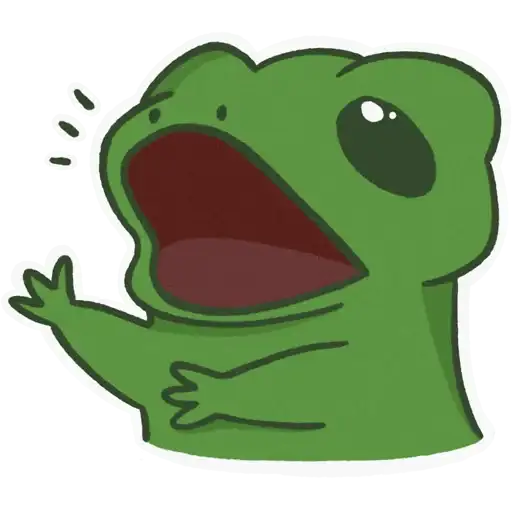 Sticker 🐸