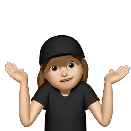 Sticker 🤷‍♀️