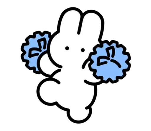 Sticker 🐇