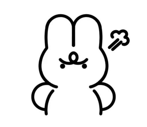 Sticker 🐇