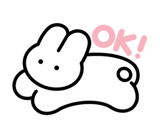 Sticker 🐇