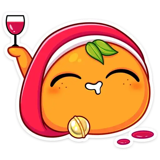 Sticker 🍷