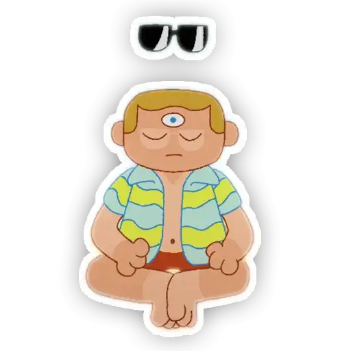 Sticker 👨‍🦱