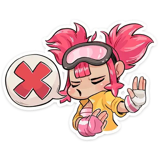 Sticker ❌
