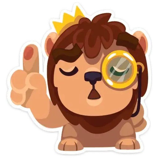Sticker 🦁