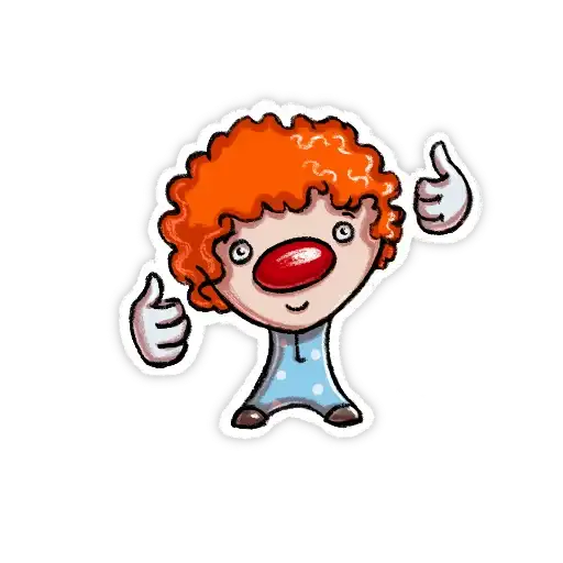 Little clown by Svetlana Krasnikova preview