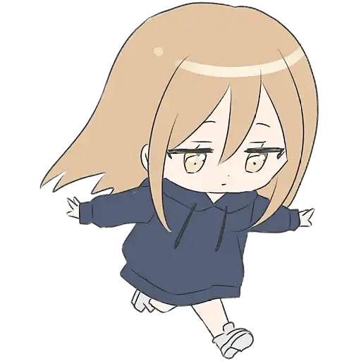 Крутая тян в худи preview