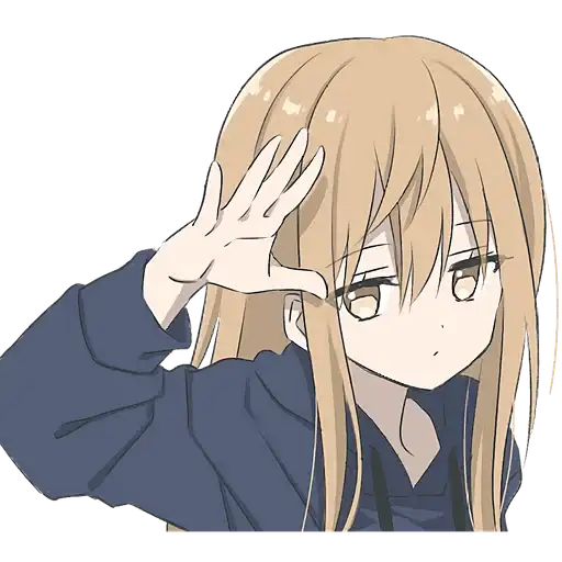 Крутая тян в худи preview