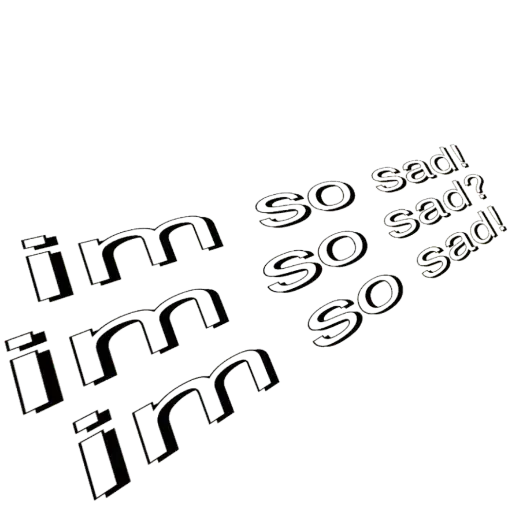 Sticker ☹️