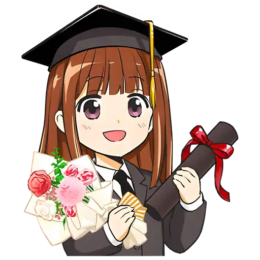 Sticker 👩‍🎓