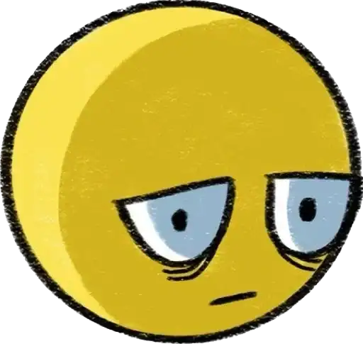 Sticker 😞