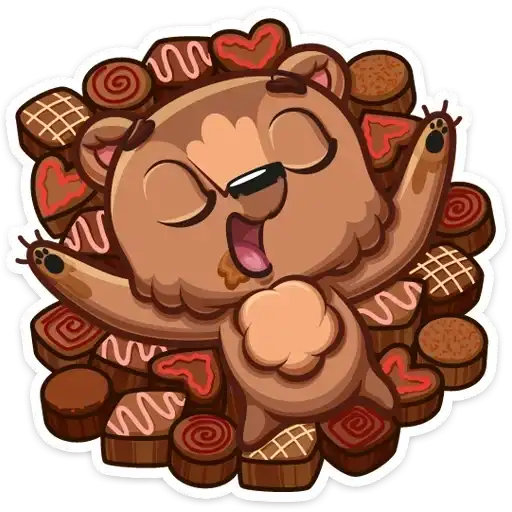 Sticker 🍫