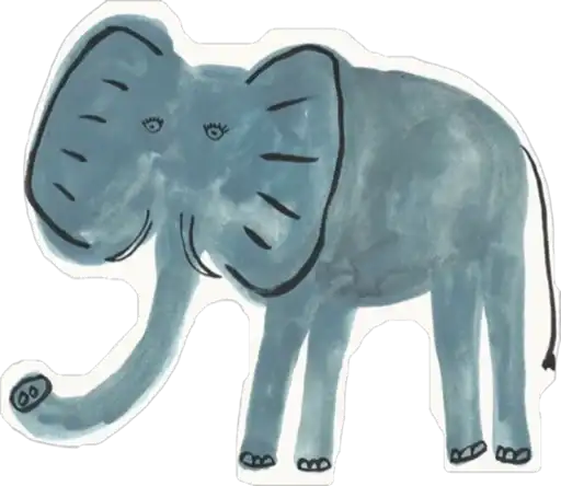 Sticker 🐘