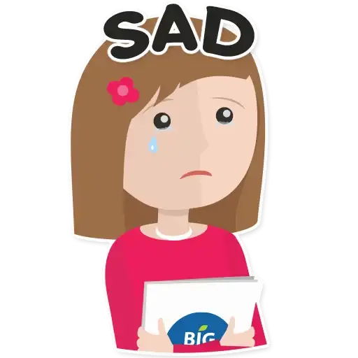 Sticker 😢