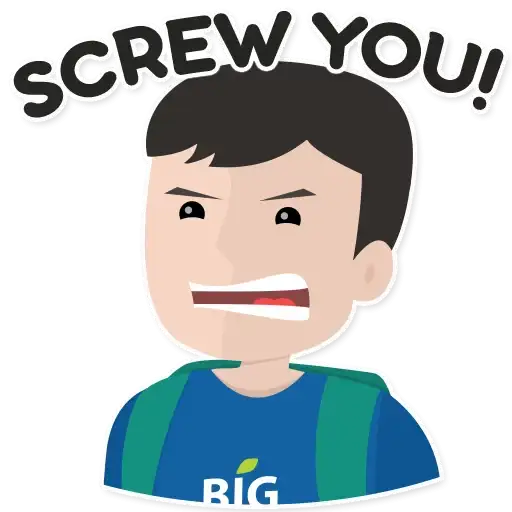 Sticker 😠