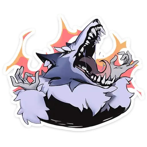 Sticker 🐺