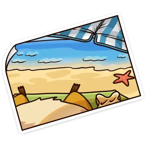 Sticker 🏝