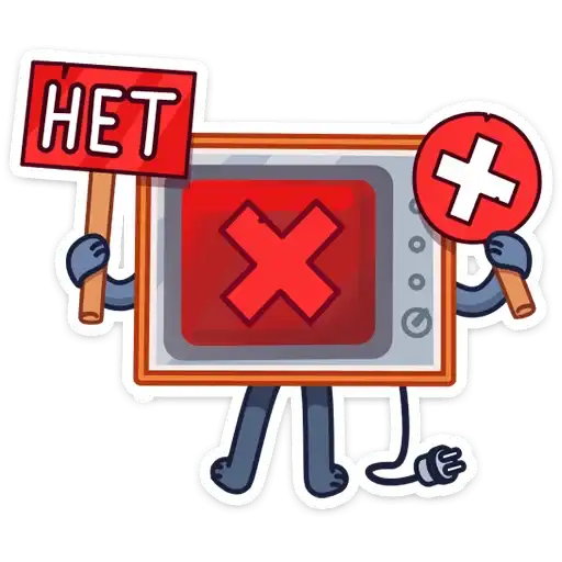 Sticker ❌
