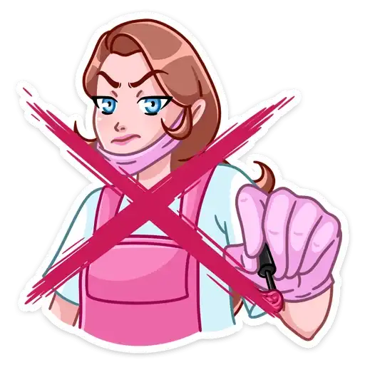 Sticker ❌