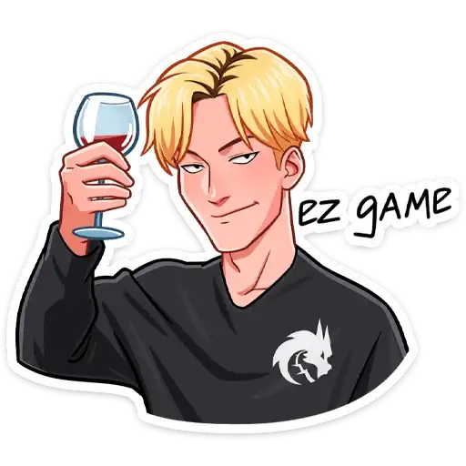 Sticker 🍷