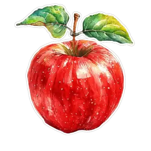 Sticker 🍎