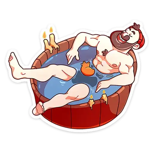 Sticker 🛀