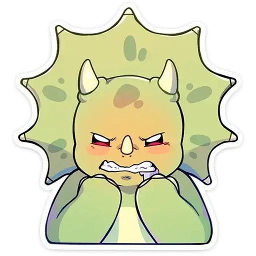 Sticker 😠