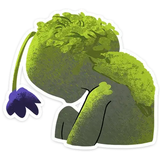 Sticker 😔