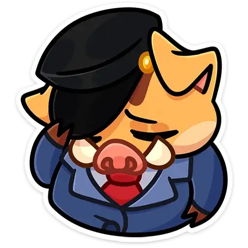 Sticker 🐗