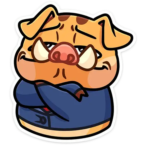 Sticker 🐗