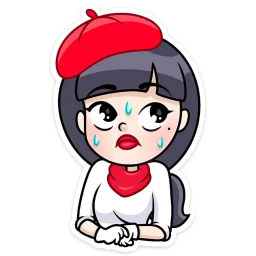 Sticker 👩‍🦰