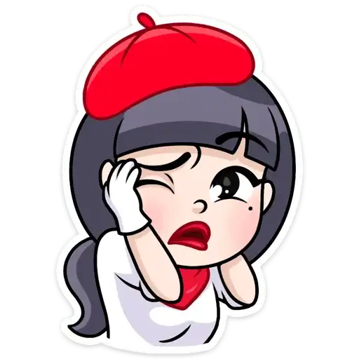 Sticker 👩‍🦰