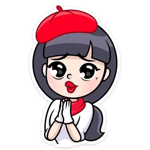 Sticker 👩‍🦰