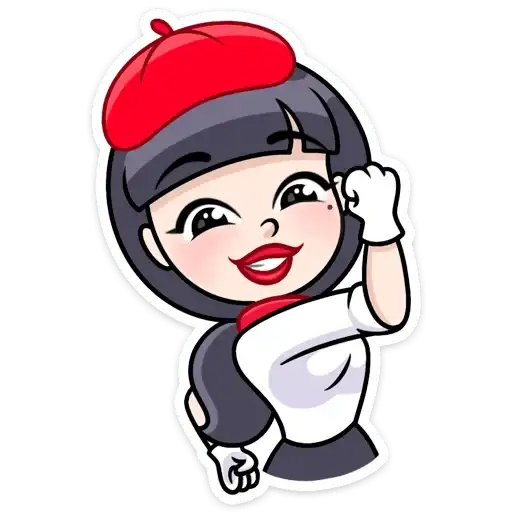 Sticker 👩‍🦰