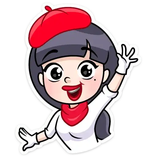 Sticker 👩‍🦰