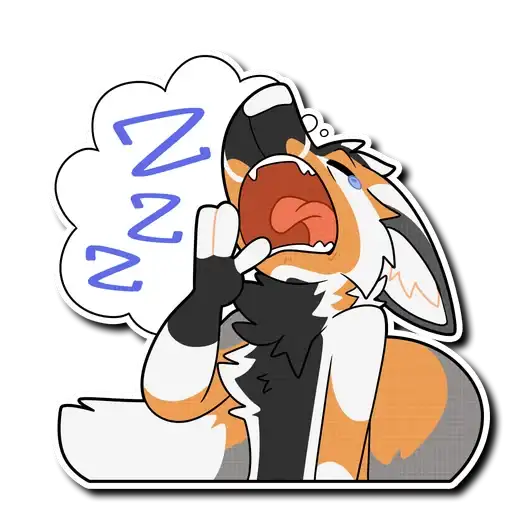 Sticker 😴