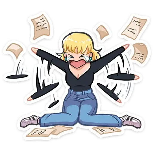 Sticker 👱‍♀️