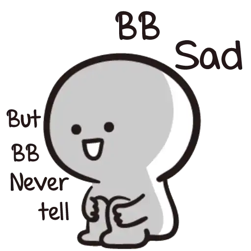 Sticker 😢