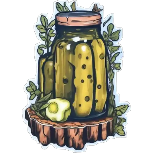 Sticker 🥒